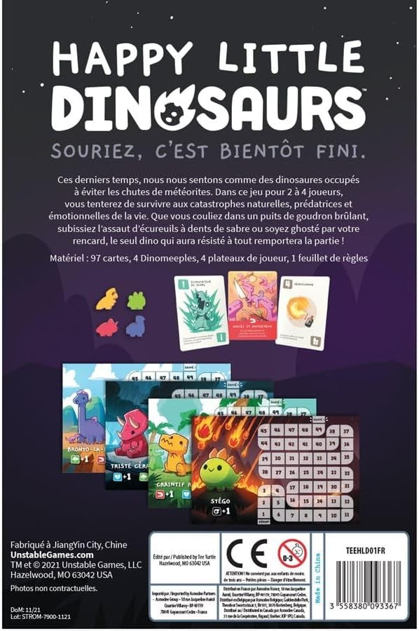 Unstable Games - Happy Little Dinosaurs