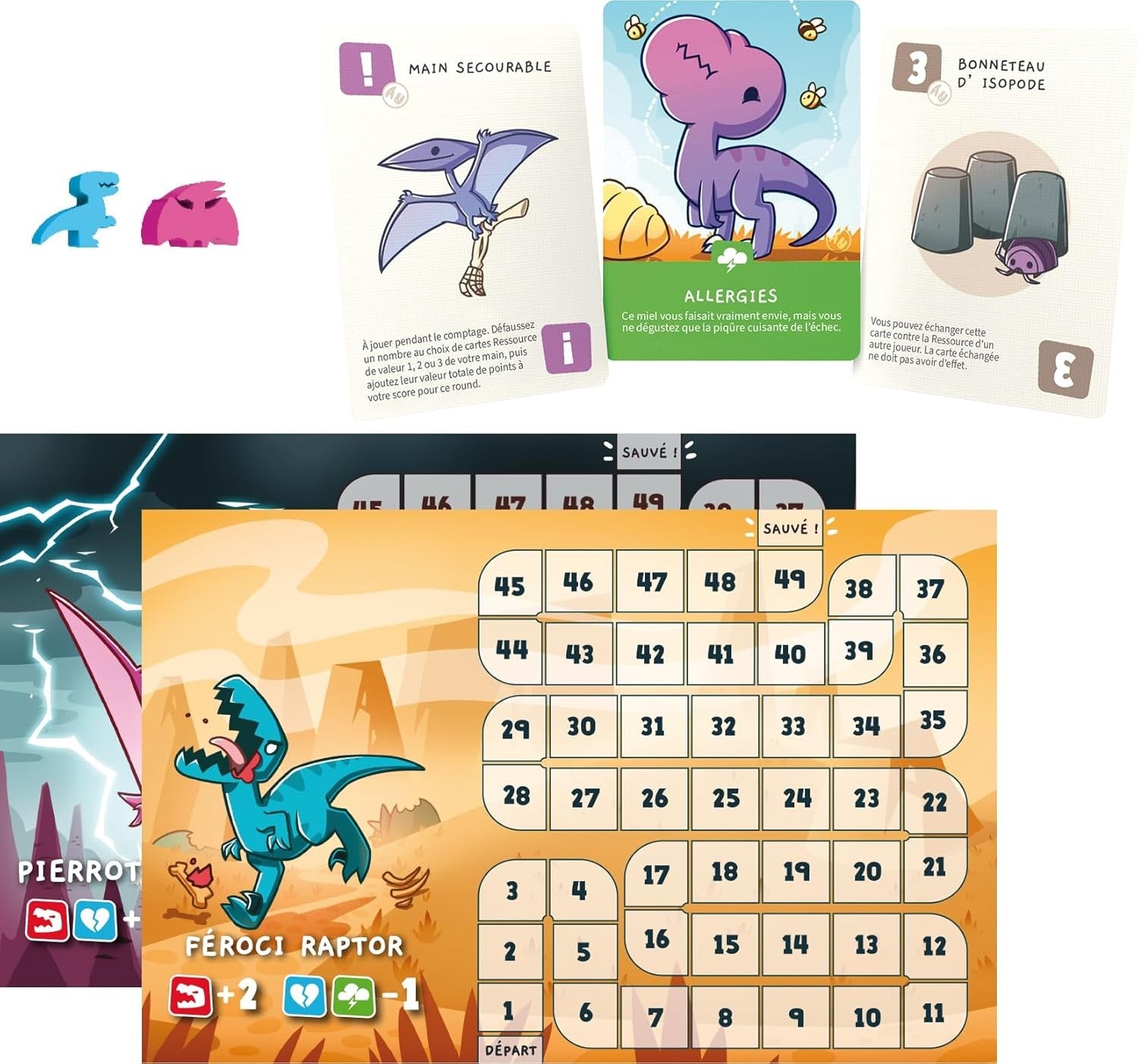 Unstable Games - Happy Little Dinosaurs extension 5-6 joueurs