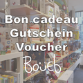 Bon cadeau Boueb.ch valeur CHF 20