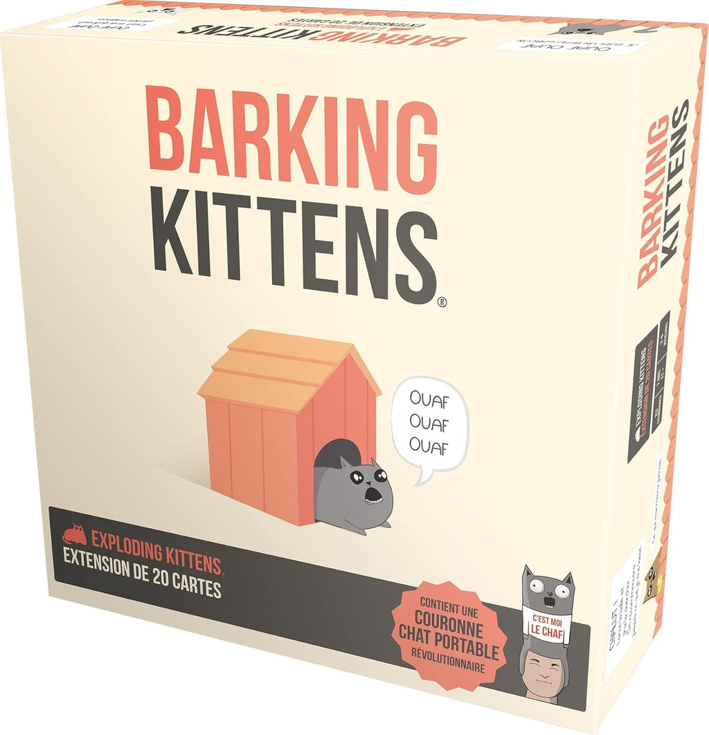 Asmodee - Exploding Kittens extension Barking Kittens