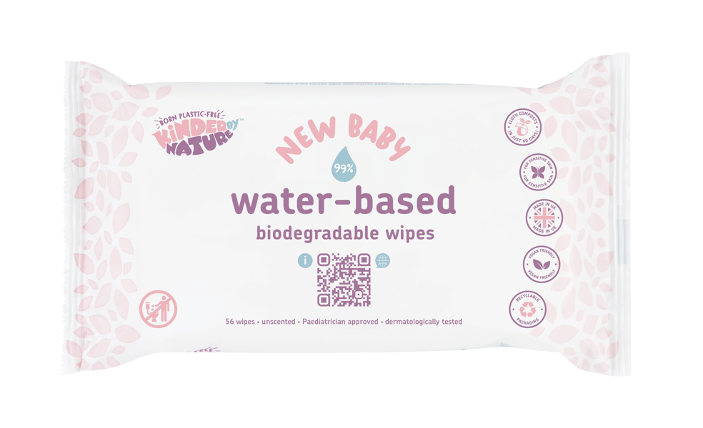 Jackson Reece - Lingettes écologiques Water-based Kinder by Nature