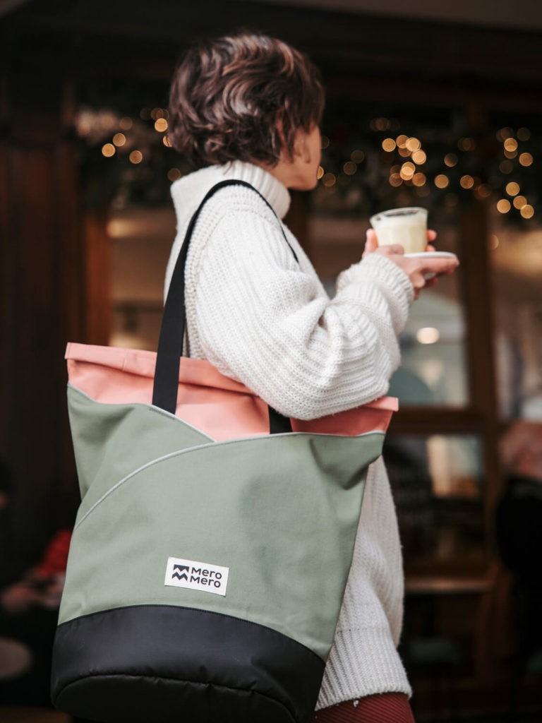 MeroMero - Tote bag / Sac vélo P.O.W. Dark Grey