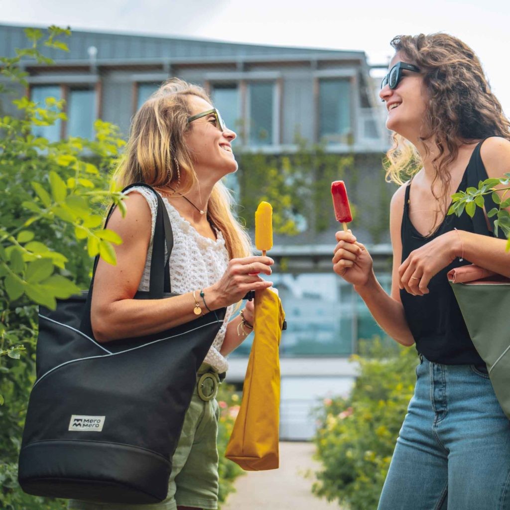 MeroMero - Tote bag / Sac vélo P.O.W. Brick Red