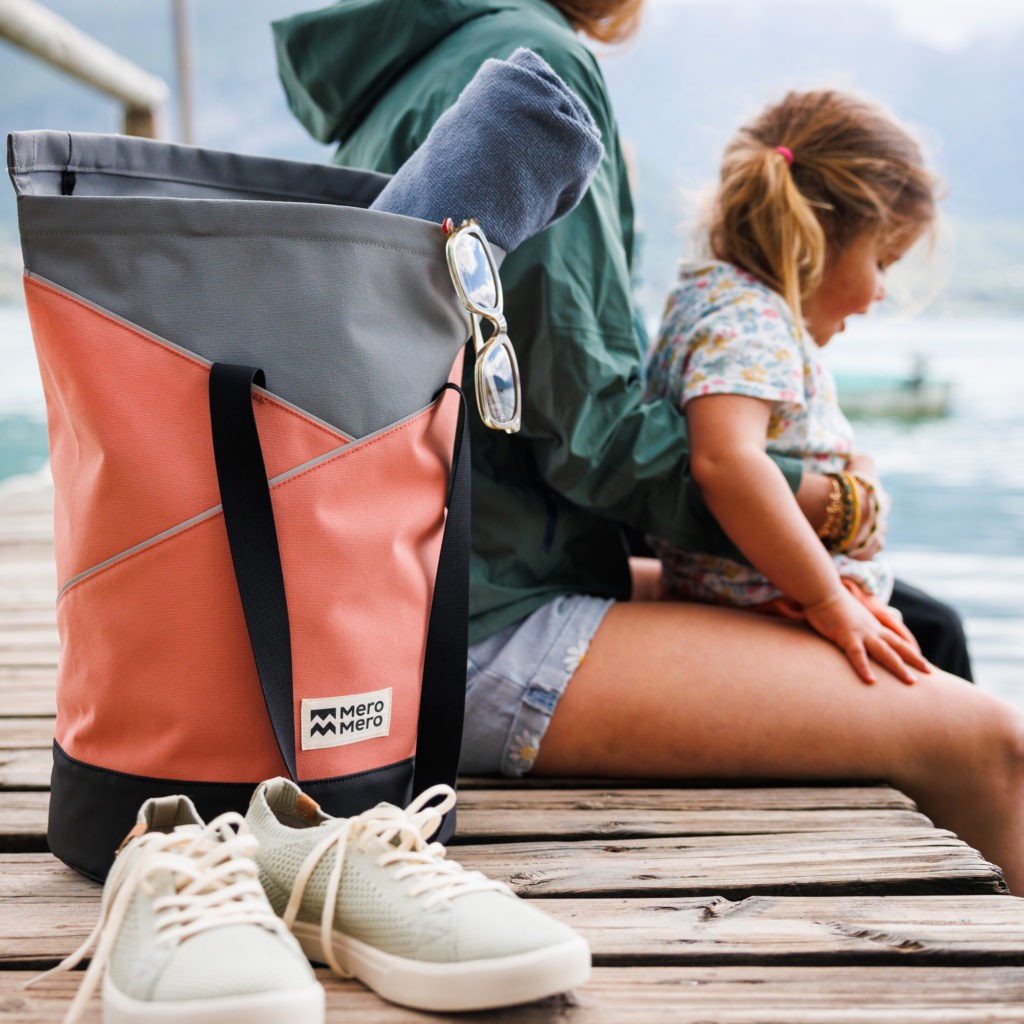 MeroMero - Tote bag / Sac vélo P.O.W. Brick Red
