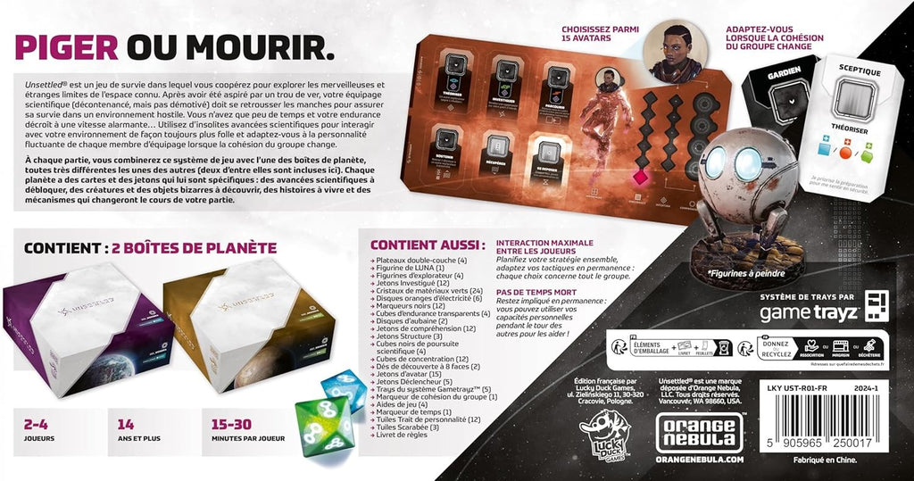 Lucky Duck - Unsettled, jeu de base