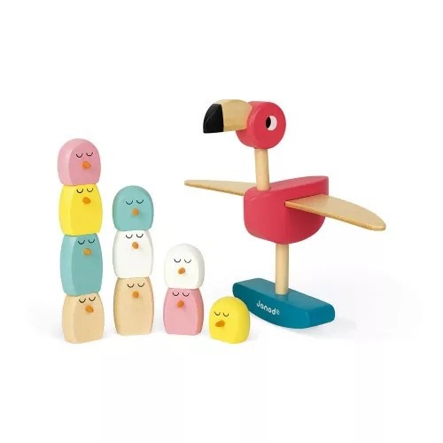 Janod - Jeu d'équilibre flamant rose