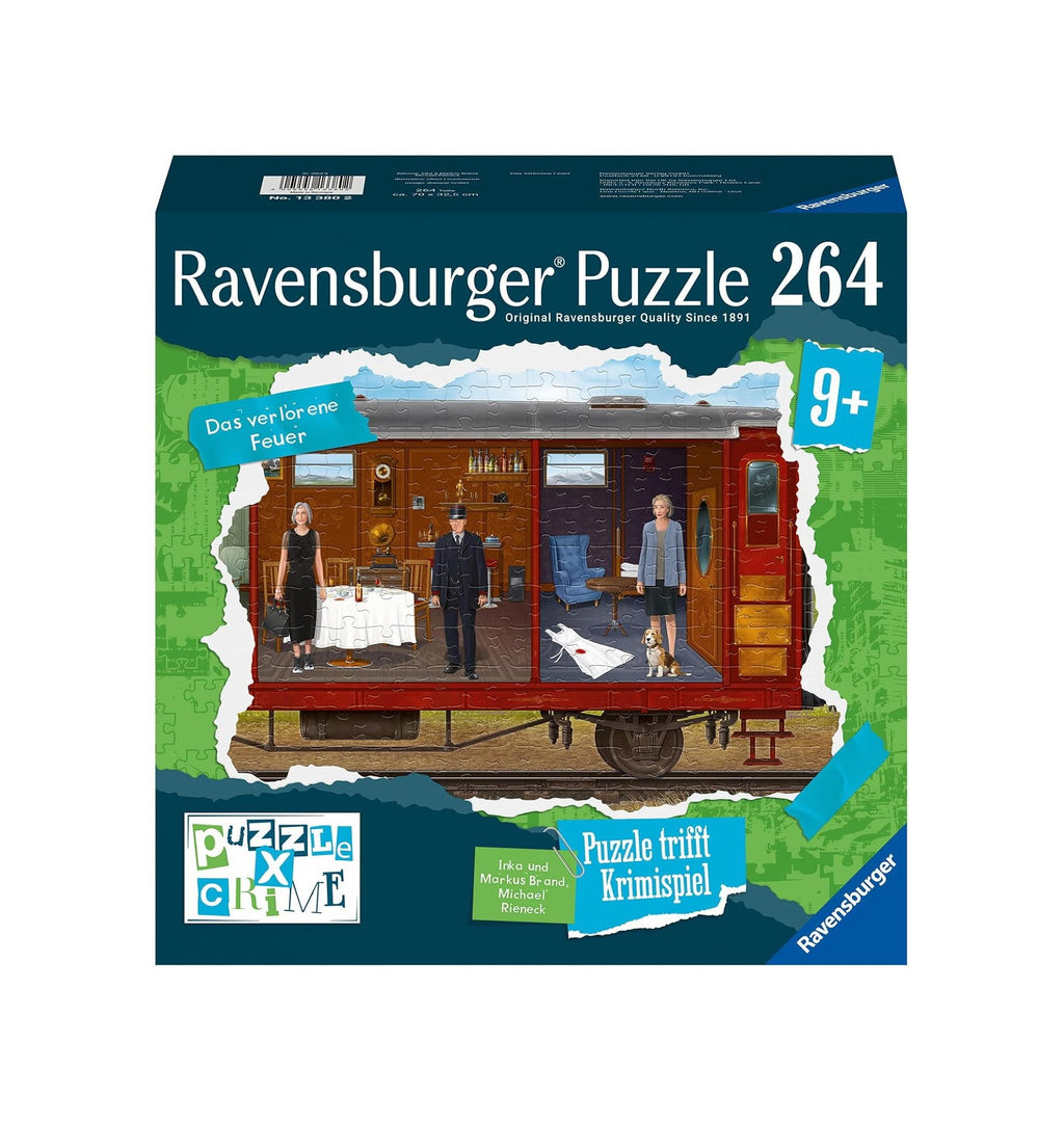 Ravensburger - Puzzle x Crime 264 tlg. Das verlorene Feuer (Allemand)
