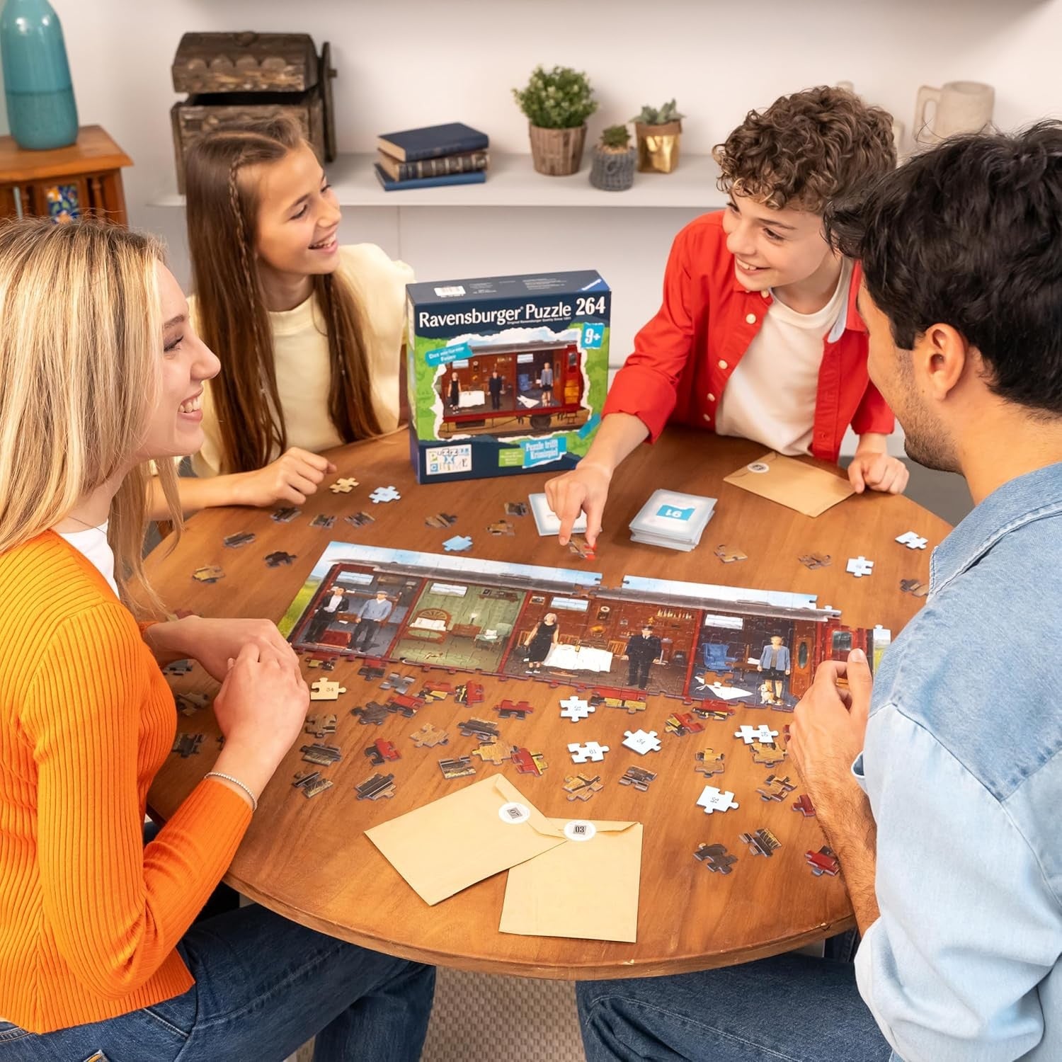 Ravensburger - Puzzle x Crime 264 tlg. Das verlorene Feuer (Allemand)