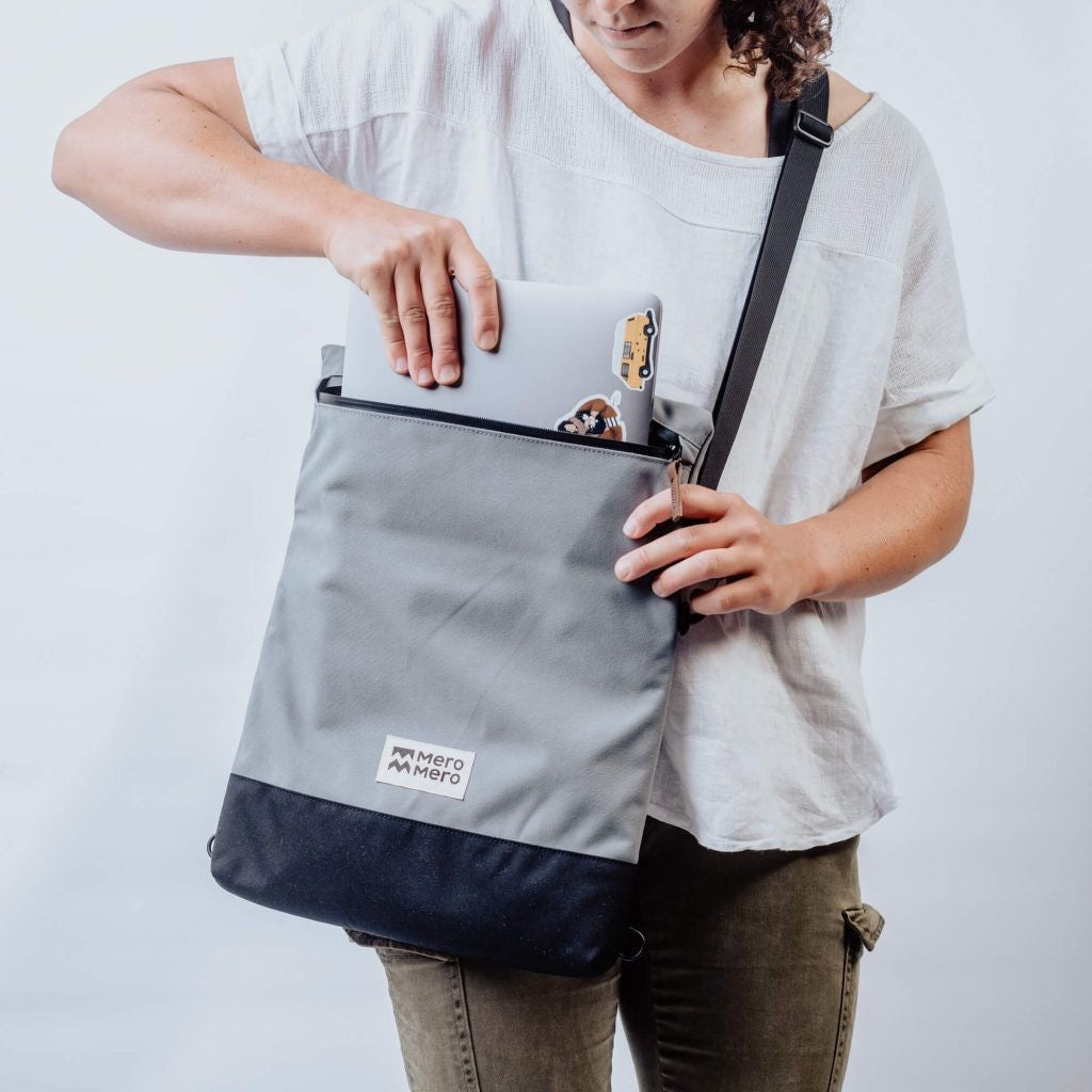 MeroMero - Pochette multifonctions Meije Silver Pine