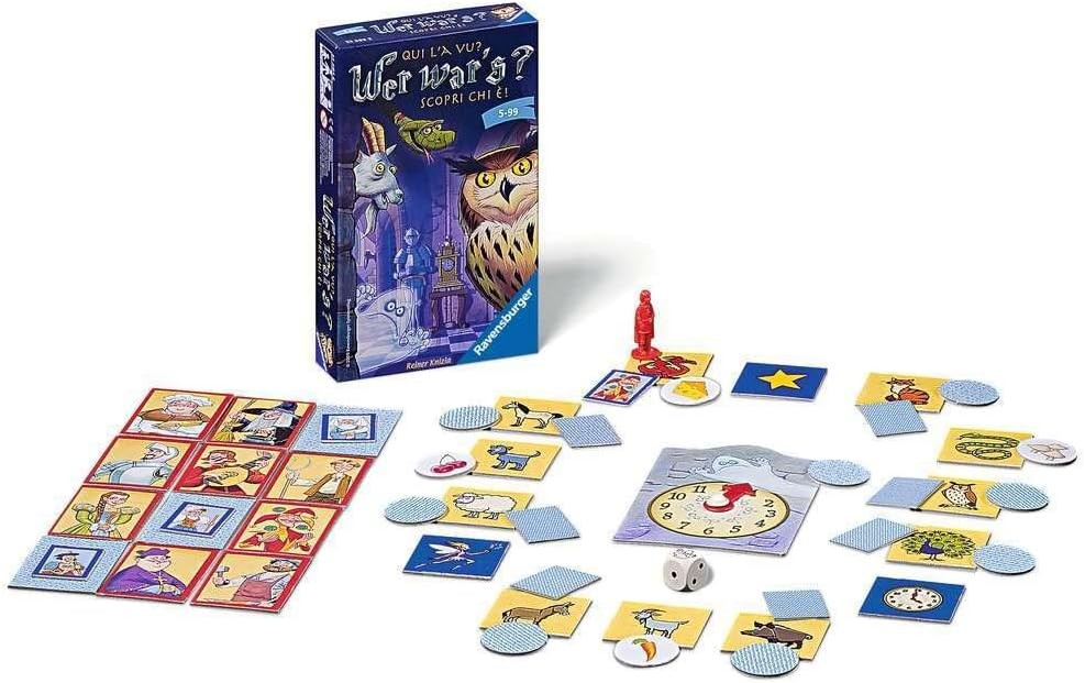 Ravensburger - Qui l'a vu? Jeu de voyage