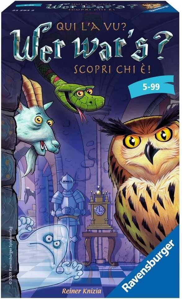Ravensburger - Qui l'a vu? Jeu de voyage