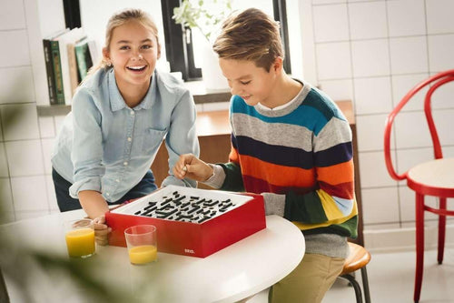 Brio - Labyrinthe en bois avec 2 planches de jeu, Rouge