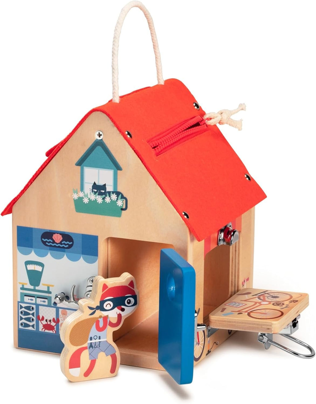 Lilliputiens - Maison en bois multi-fermetures