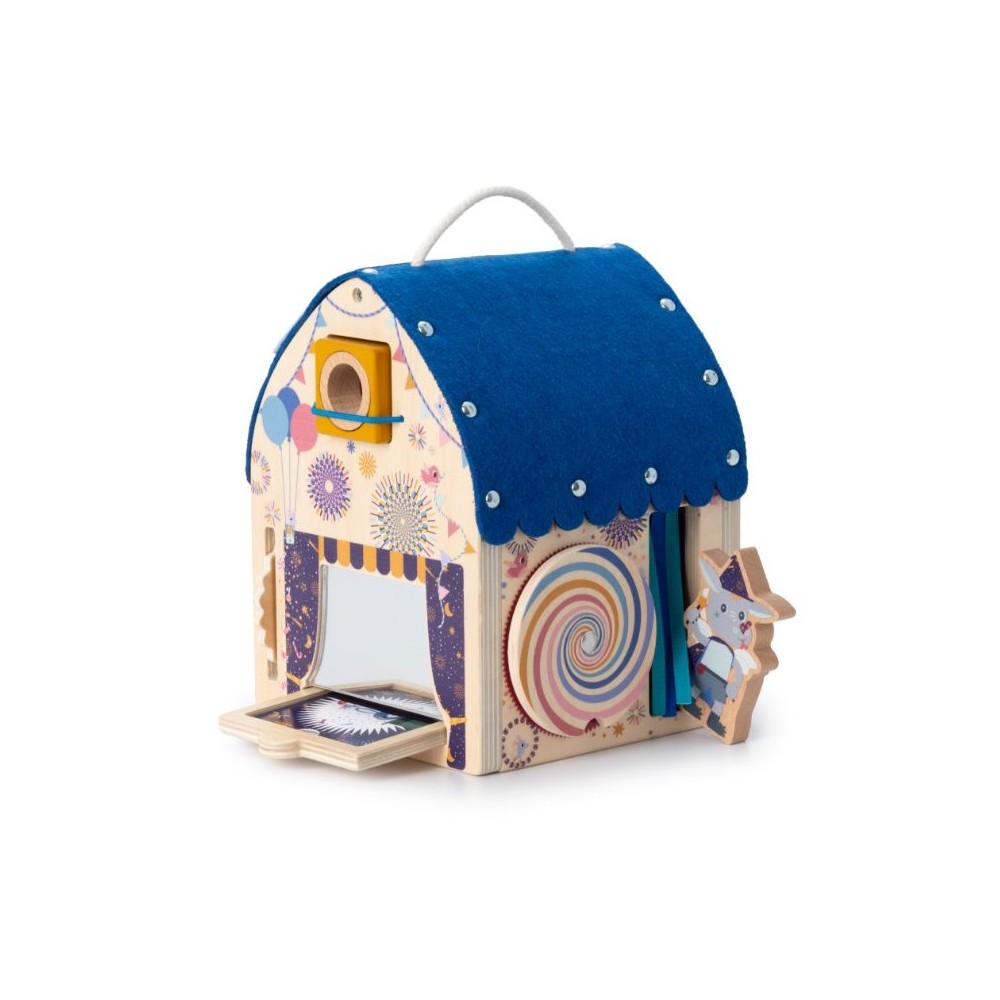 Lilliputiens - Maison des illusions d'optique, en bois