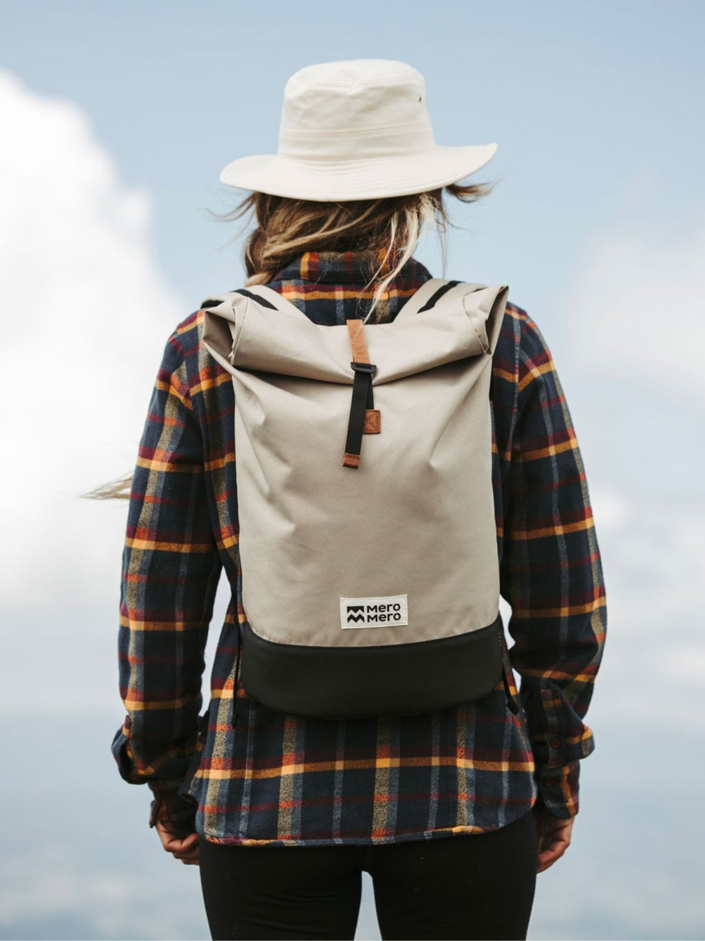 MeroMero - Sac à dos Roll-Top Wanaka Brick Red