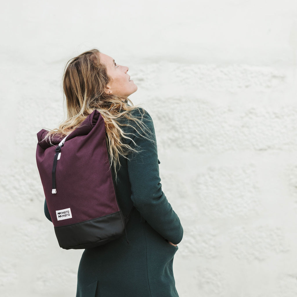 MeroMero - Sac à dos Roll-Top Wanaka Stone Grey