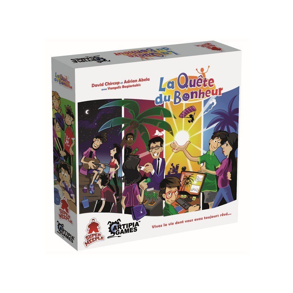 Super Meeple - La quête du bonheur, jeu de base