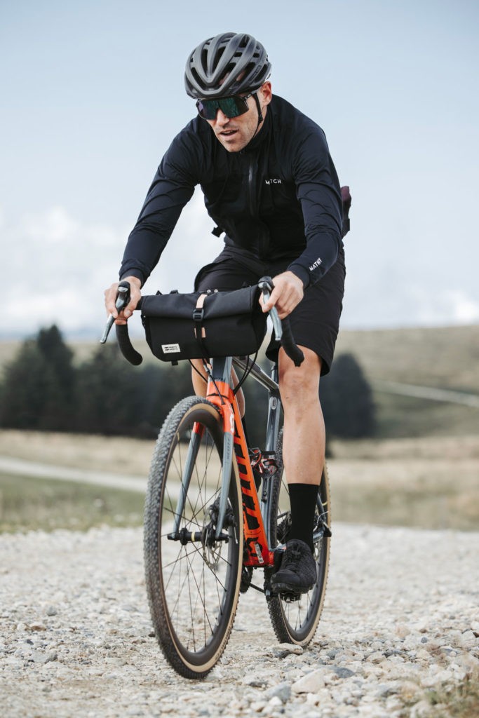 MeroMero - Piha sac banane et saccoche avant vélo 2-en-1 Navy Blue
